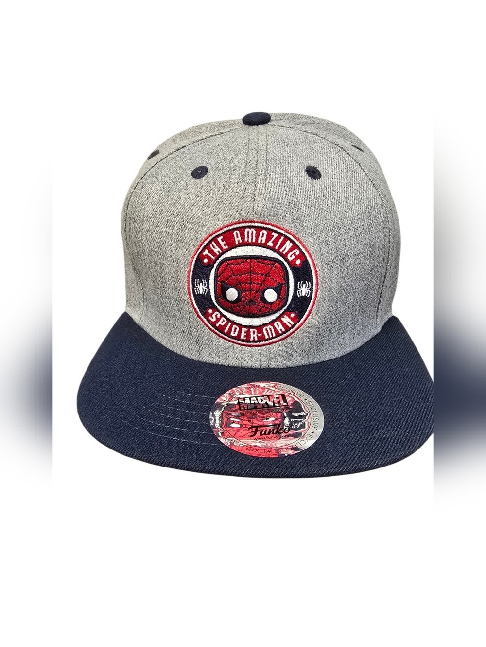 Funko Kids The Amazing Spider-Man Grey & Navy Snapback Hat